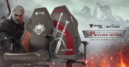 CDPR и Secretlab выпустили игровое кресло в дизайне «Ведьмака» от 35 тысяч рублей