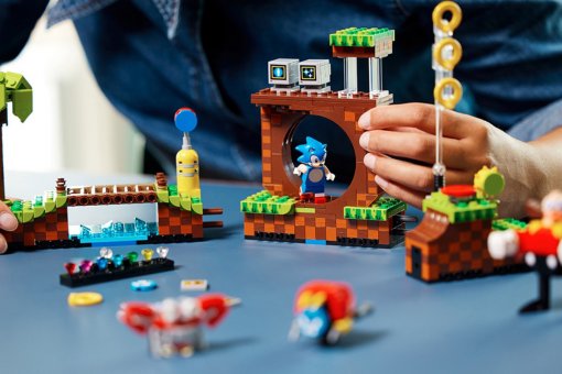 Lego анонсировала коллекционный набор про Соника
