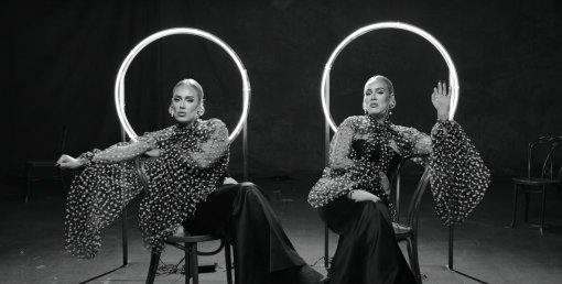 Адель выпустила стильный чёрно-белый клип на песню Oh My God