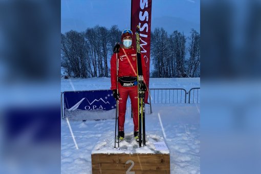 Лыжник Александр Терентьев завоевал бронзовую медаль в спринте на Олимпиаде в Пекине